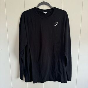 Gymshark Black Men's Long Sleeve Tee XL